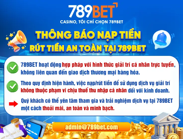 rut tien 789bet link